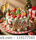 裝飾聖誕蛋糕 119177565