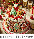 裝飾聖誕蛋糕 119177566