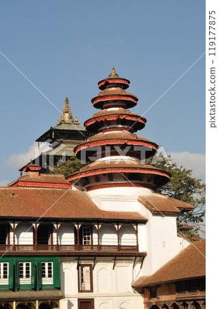 Nepal, Kathmandu, Hanumandhoka (former royal palace), Nasar Chowk, Panchamukhi Hanuman Temple 119177875