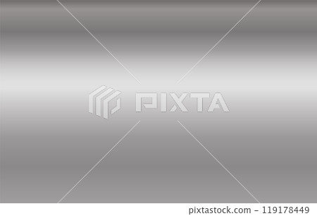 Shiny Silver gradient. Metallic Shiny Vector Background. Bright chrome texture. 119178449