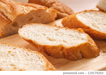 切片法式麵包 切片法式麵包 119179263