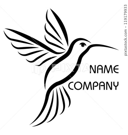 hummingbird beautiful little bird stylish logo for your business vector illustration hummingbird beautiful little bird stylish logo for your business vector illustration 119179933