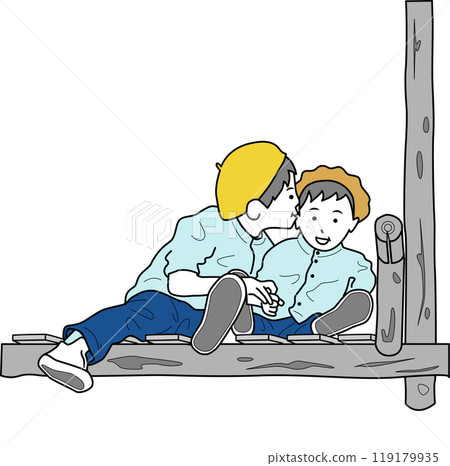 Good friends little brothers Good friends little brothers 119179935