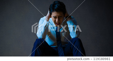 Good looking male portrait Good looking male portrait 119180981