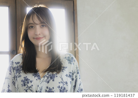 Hair care image for young women Hair care image for young women 119181437