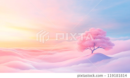 Serene Morning in an Imaginative World Serene Morning in an Imaginative World 119181814