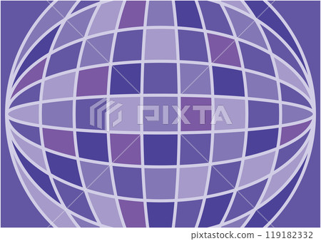 Colorful pixel tile pattern background image in Christmas colors 119182332