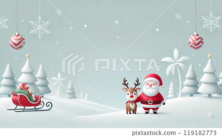 Merry Christmas image material Merry Christmas image material 119182773
