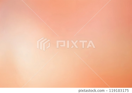 Peach fuzz pastel background with sunshine glare. 119183175