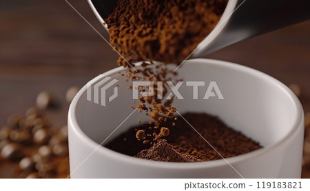 Image of coffee brewing technology 119183821