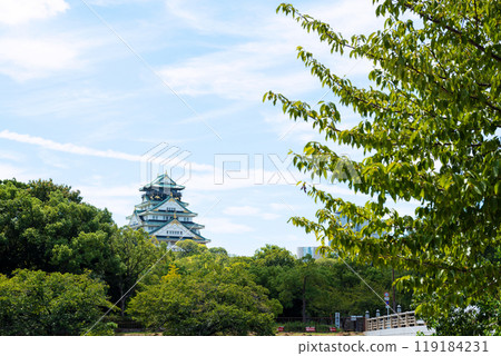 Osaka Castle Park and Osaka Castle Osaka Castle Park and Osaka Castle 119184231