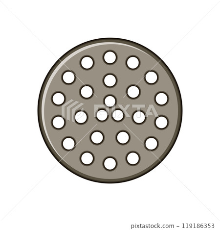 sewer drain cover cartoon vector illustration sewer drain cover cartoon vector illustration 119186353