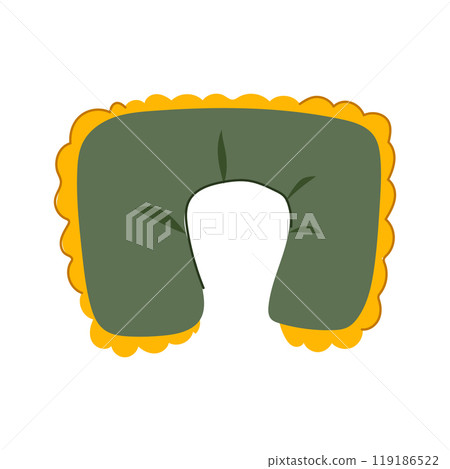 lightweight travel pillow cartoon vector illustration lightweight travel pillow cartoon vector illustration 119186522