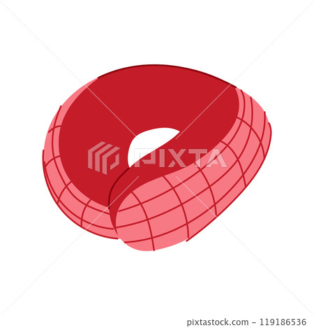 inflatable travel pillow cartoon vector illustration inflatable travel pillow cartoon vector illustration 119186536