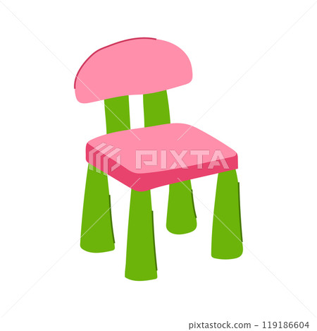 comfort toddlier chair cartoon vector illustration comfort toddlier chair cartoon vector illustration 119186604