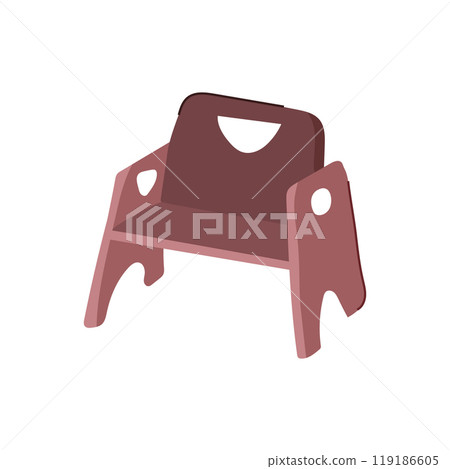 durable toddlier chair cartoon vector illustration durable toddlier chair cartoon vector illustration 119186605