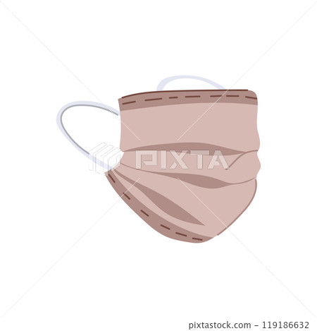 healthcare surgical mask cartoon vector illustration 119186632