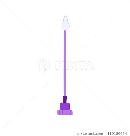 sampling sterile swab cartoon vector illustration 119186654
