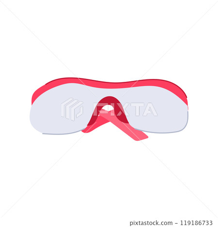 vision safety glasses medical cartoon vector illustration vision safety glasses medical cartoon vector illustration 119186733