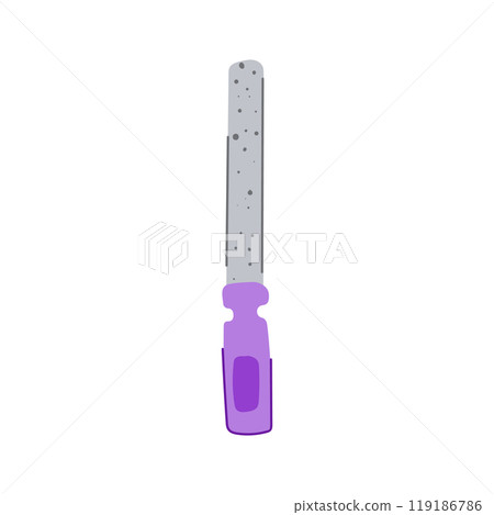 tool nail file cartoon vector illustration tool nail file cartoon vector illustration 119186786