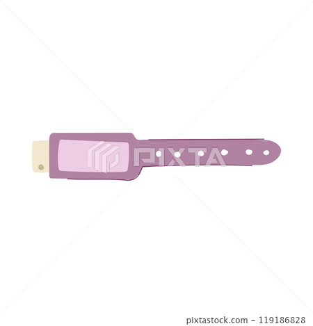 condition medical bracelet cartoon vector illustration 119186828