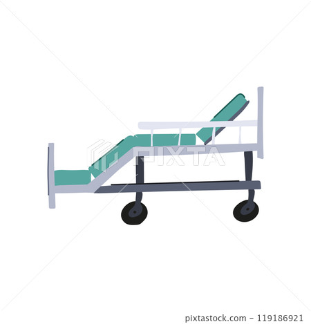 icu hospital bed cartoon vector illustration icu hospital bed cartoon vector illustration 119186921