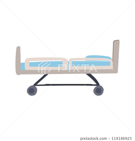 pediatric hospital bed cartoon vector illustration pediatric hospital bed cartoon vector illustration 119186925