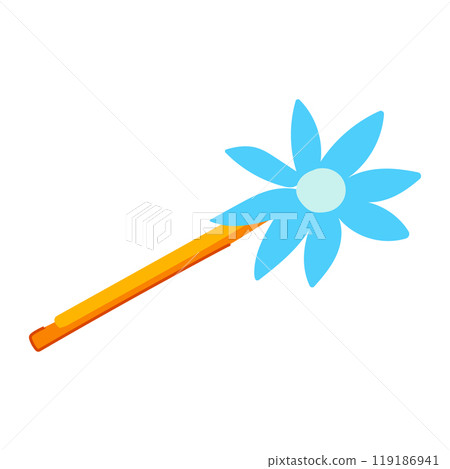 care hair clip cartoon vector illustration 119186941