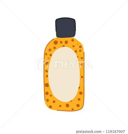 cleanse exfoliating scrub cartoon vector illustration 119187007