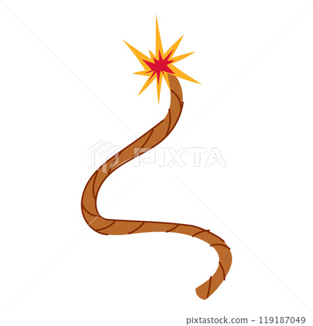 blasting dynamite fuse cartoon vector illustration blasting dynamite fuse cartoon vector illustration 119187049