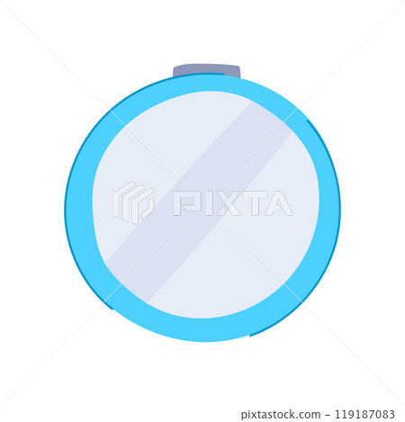 cosmetic compact mirror cartoon vector illustration cosmetic compact mirror cartoon vector illustration 119187083