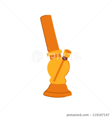 herb bong cannabis cartoon vector illustration herb bong cannabis cartoon vector illustration 119187147
