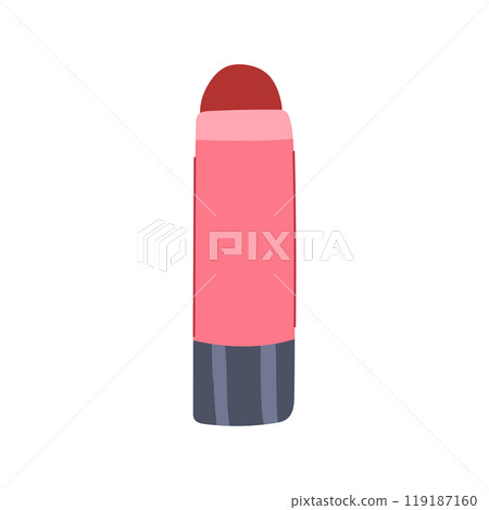 beauty blush compact cartoon vector illustration beauty blush compact cartoon vector illustration 119187160