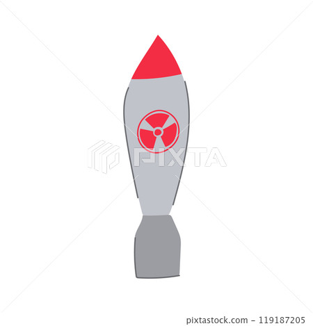 hiroshima atomic bomb cartoon vector illustration hiroshima atomic bomb cartoon vector illustration 119187205
