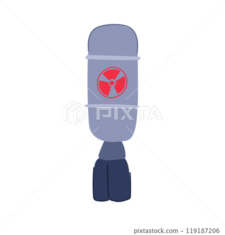 fallout atomic bomb cartoon vector illustration fallout atomic bomb cartoon vector illustration 119187206