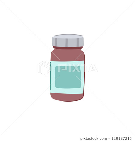 amoxicillin antibiotic pills cartoon vector illustration amoxicillin antibiotic pills cartoon vector illustration 119187215