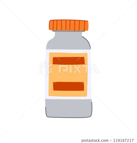 healthcare antibiotic pills cartoon vector illustration healthcare antibiotic pills cartoon vector illustration 119187217