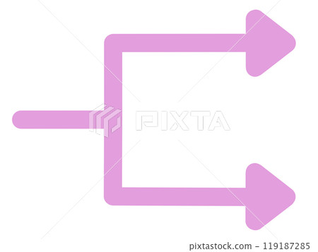 Split Arrow 3 (pink) 119187285
