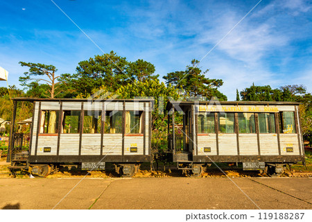 An old railway station in Dalat, Vietnam. An old railway station in Dalat, Vietnam. 119188287