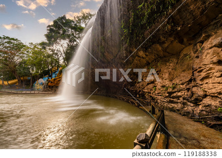 Prenn waterfall. Beautiful Prenn waterfall in Vietnam Prenn waterfall. Beautiful Prenn waterfall in Vietnam 119188338