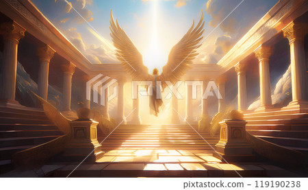 Angels Leaving the Temple for Battle 119190238