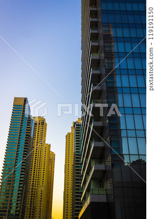 High-rise area of the city High-rise area of the city 119191150