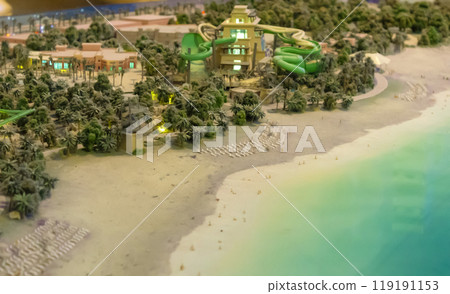 Layout of the beach Layout of the beach 119191153