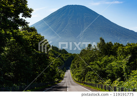 北海道羊蹄山 119191775