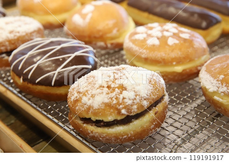 a donut dessert on display 119191917