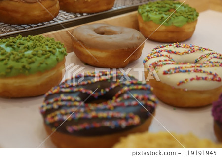 a donut dessert on display 119191945
