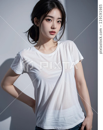 Beautiful woman portrait Beautiful woman portrait 119191985