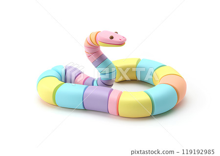 柔和的彩色蛇 柔和的彩色蛇 119192985