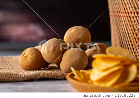potato chips, potato, potatoe 119193222