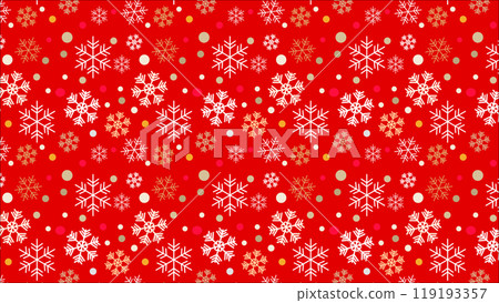 red snowflake background illustration 119193357